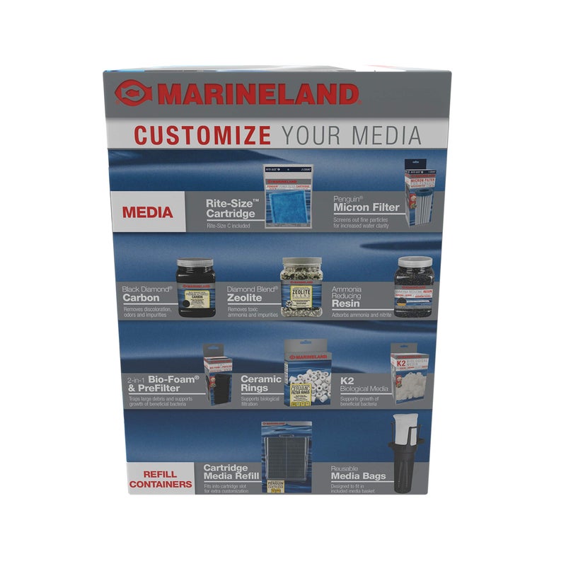 MarineLand ML Penguin PRO 275 Filter 6/1 CT,BLACK - Image 3